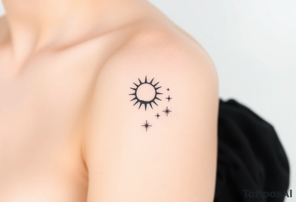 more than the sun, and the moon, and the stars tattoo idea