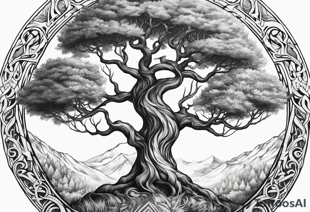 yggdrasil tattoo idea