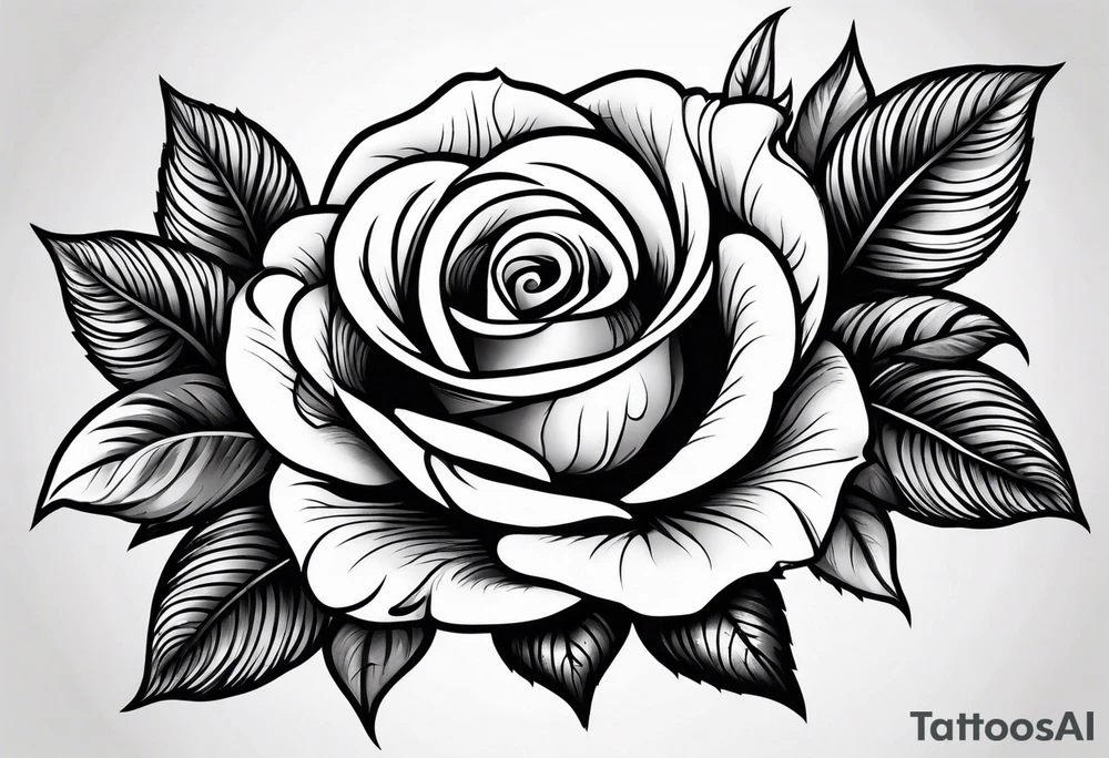 Roses garden tattoo idea