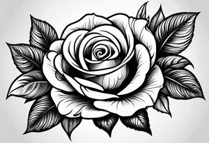 Roses garden tattoo idea