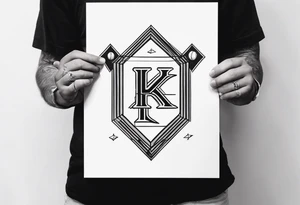 BASEBALL
DIAMOND
FATHER SON
FATHER DAUGHTER
LETTER K tattoo idea