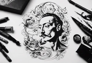 Dali’s dream tattoo idea