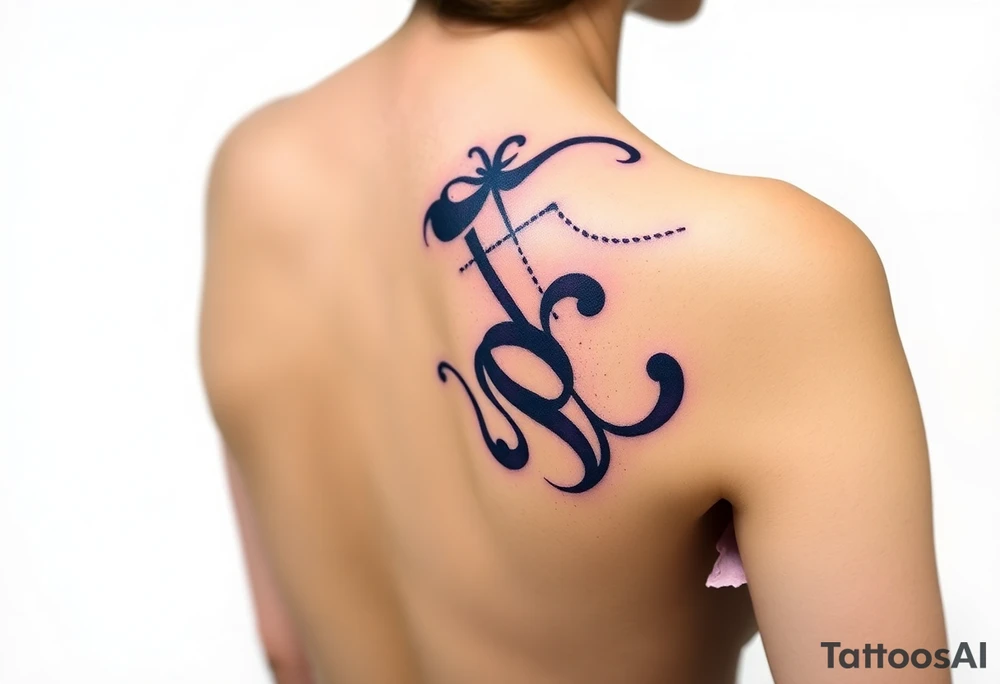 Breasts

Dark Purple with green pink blue and white highlights tartan fabric with skin around edges peeling and wrapping around side of shoulder tattoo idea