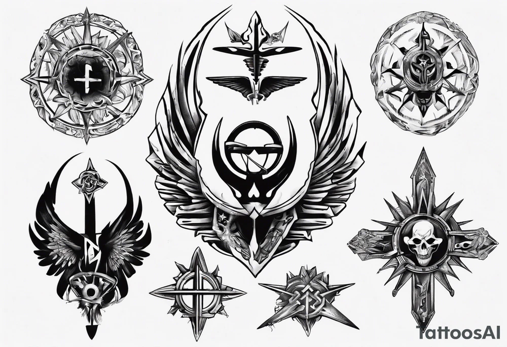 Ukrainian War Symbol tattoo idea