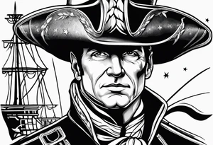 Patriot minute man tattoo idea
