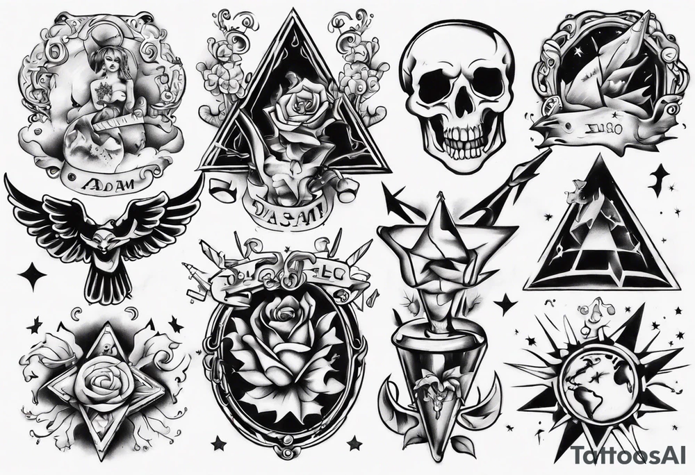 el nacimiento de Adam tattoo idea