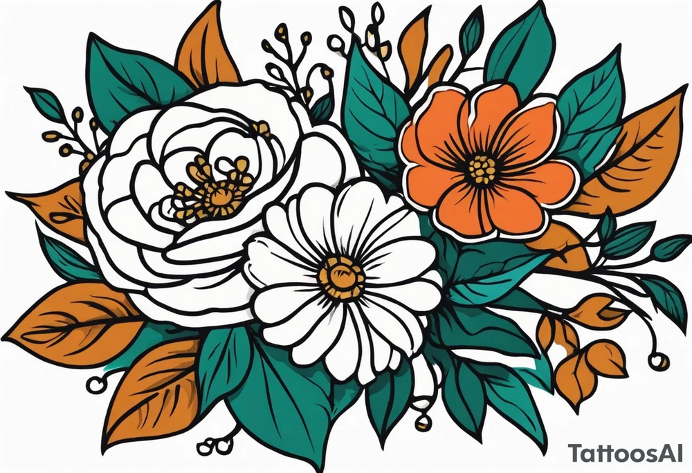 earth


vintage flowers
old school vintage simple traditional design 



bold color simple tattoo idea