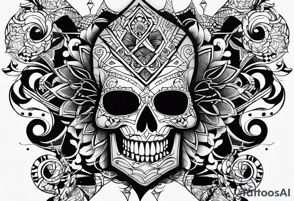 Vodoo vapir tattoo idea
