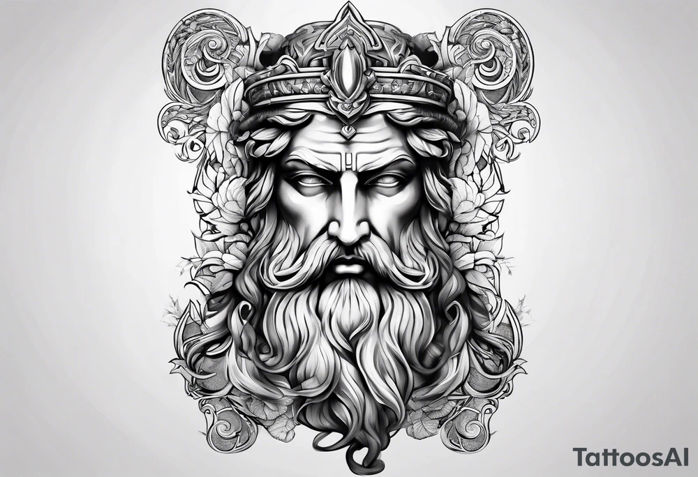 greek god tattoo idea