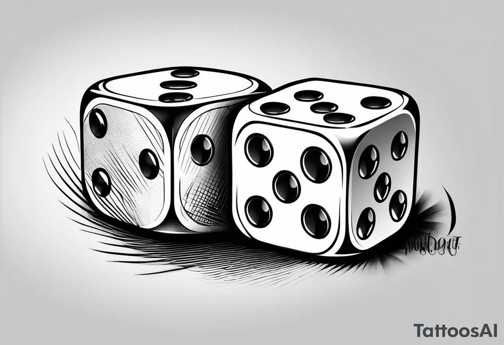 Las Vegas dice tattoo idea