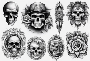 chicano arm sleeve realism tattoo idea