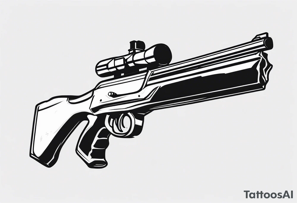 Anonymous with shotgun tattoo idea