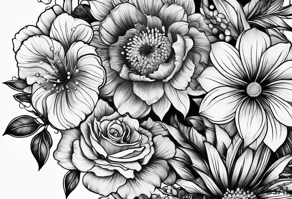 full sleeve canvas tattoo idea
