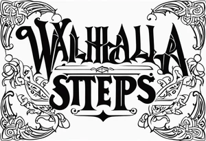 Valhalla  steps tattoo idea