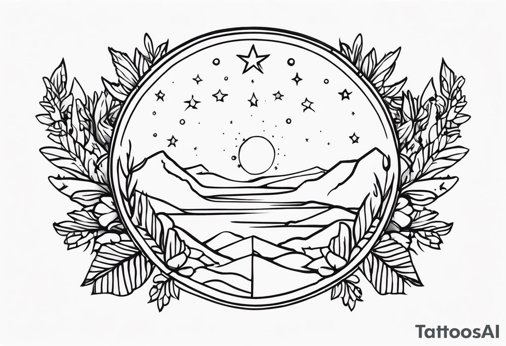 December birth month tattoo idea