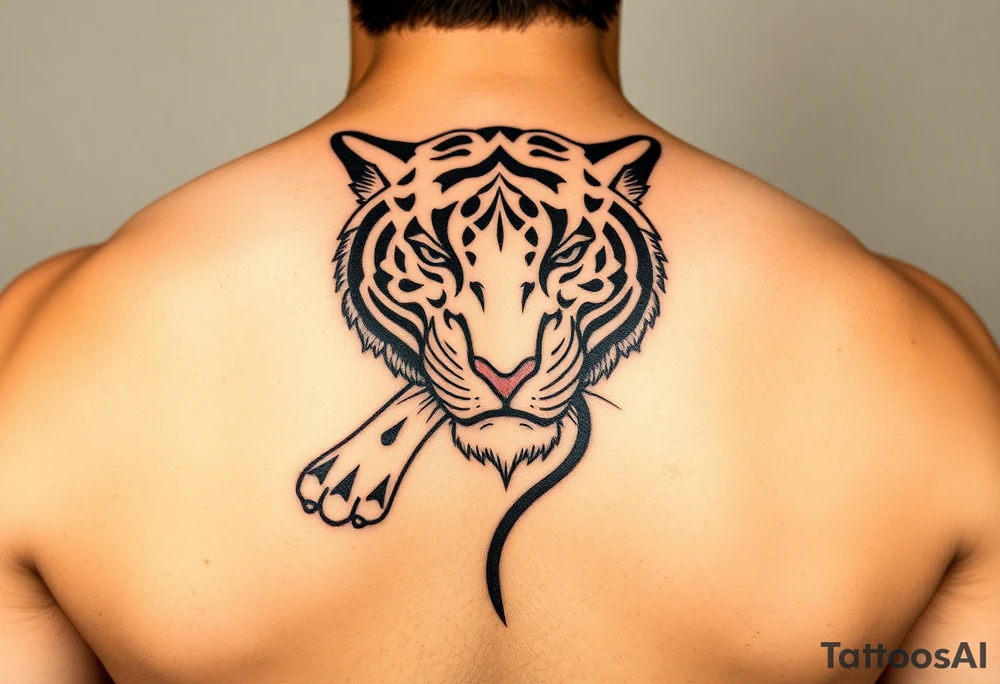 Sak Yant tattoo tiger tattoo idea