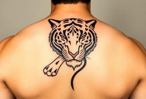 Sak Yant tattoo tiger tattoo idea