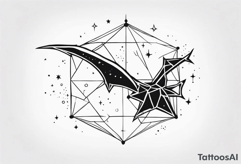 draco constellation tattoo idea