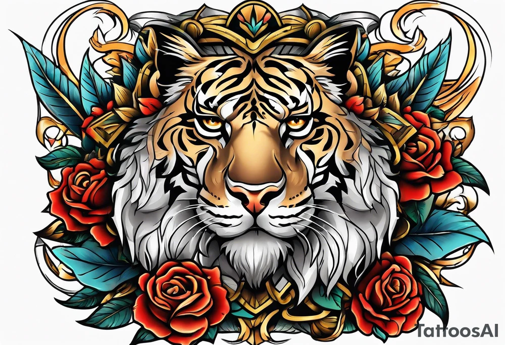 Fight tattoo idea