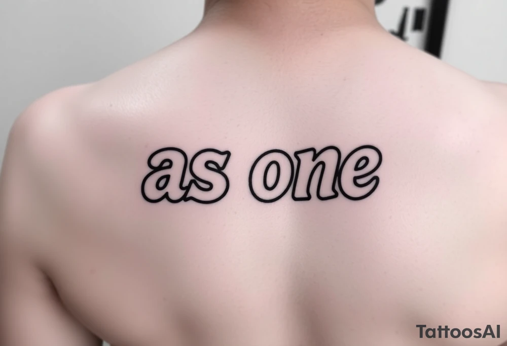 Rounded bubble graffiti style lettering as one  (KeezY MadE) tattoo idea