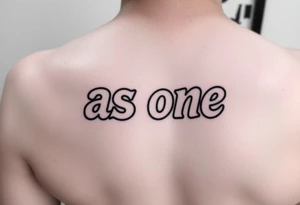 Rounded bubble graffiti style lettering as one  (KeezY MadE) tattoo idea