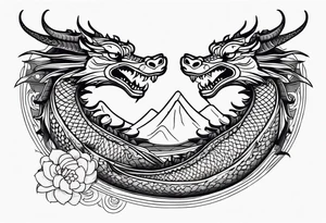 dragon boat tattoo idea