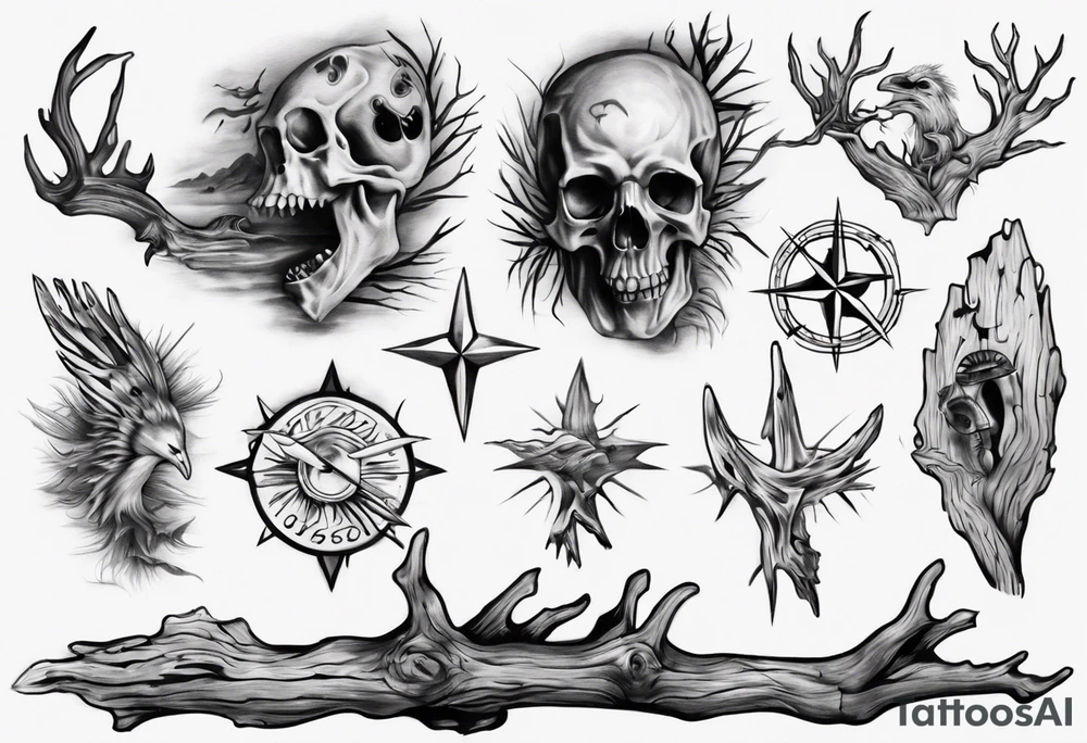Driftwood tattoo idea