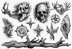 Driftwood tattoo idea