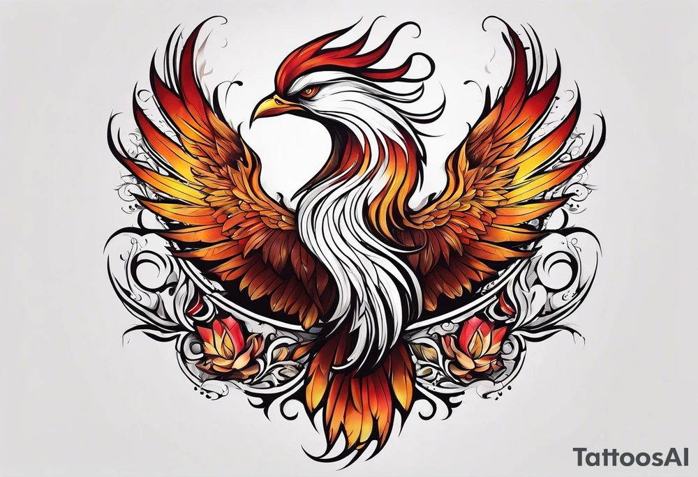 pheonix tattoo idea