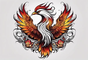 pheonix tattoo idea