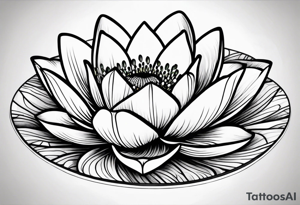 Lilly pad tattoo idea