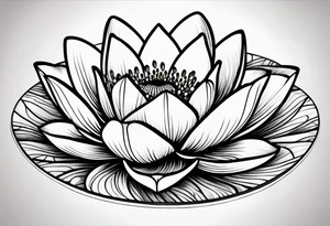 Lilly pad tattoo idea