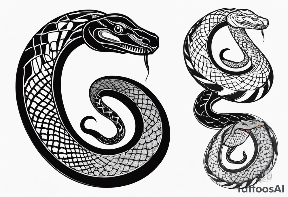 snake tattoo idea