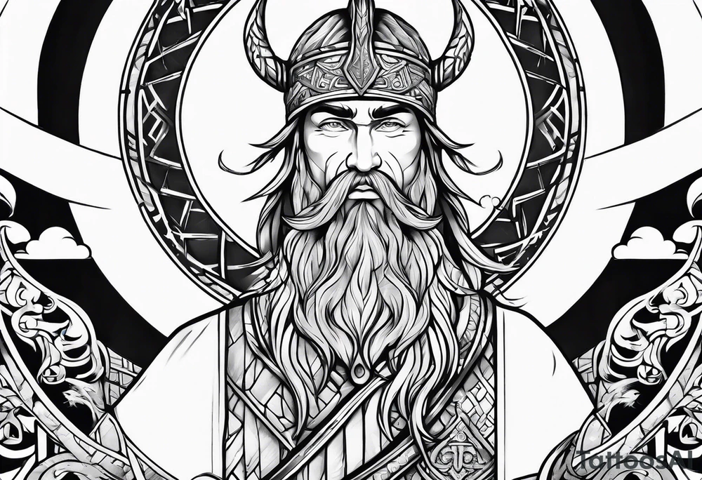 norse mythology tattoo idea