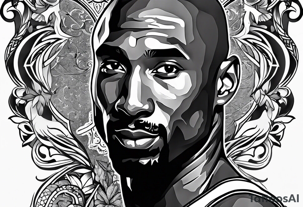 kobe bryant memorial tattoo idea