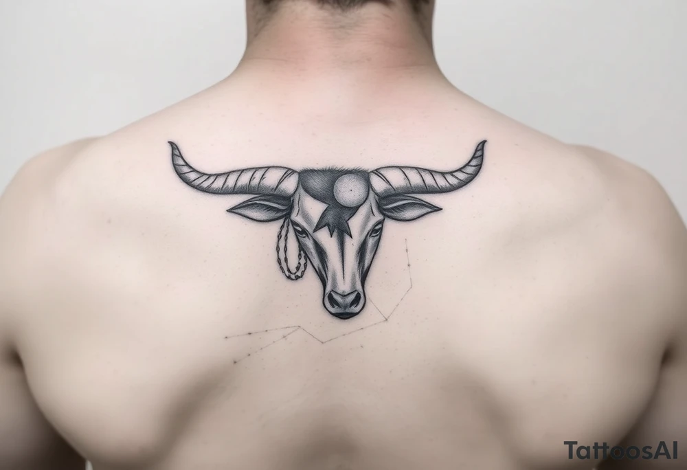Audrey, Taurus, Wyoming tattoo idea