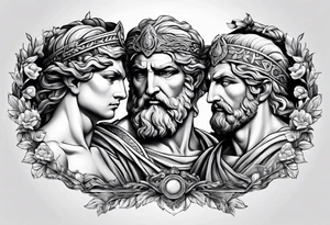 greek heroes tattoo idea