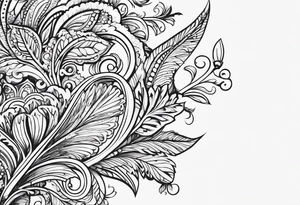 letters: "MRBG" underlined, equally separated
simple, clear, plain, unadorned tattoo idea