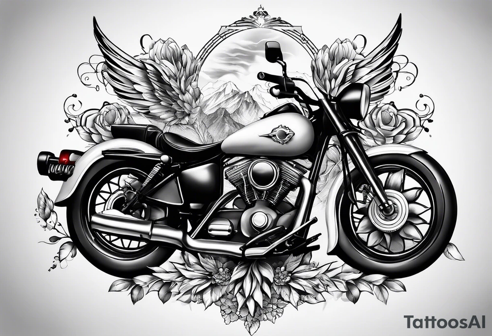 Eine weiße Taube tattoo idea