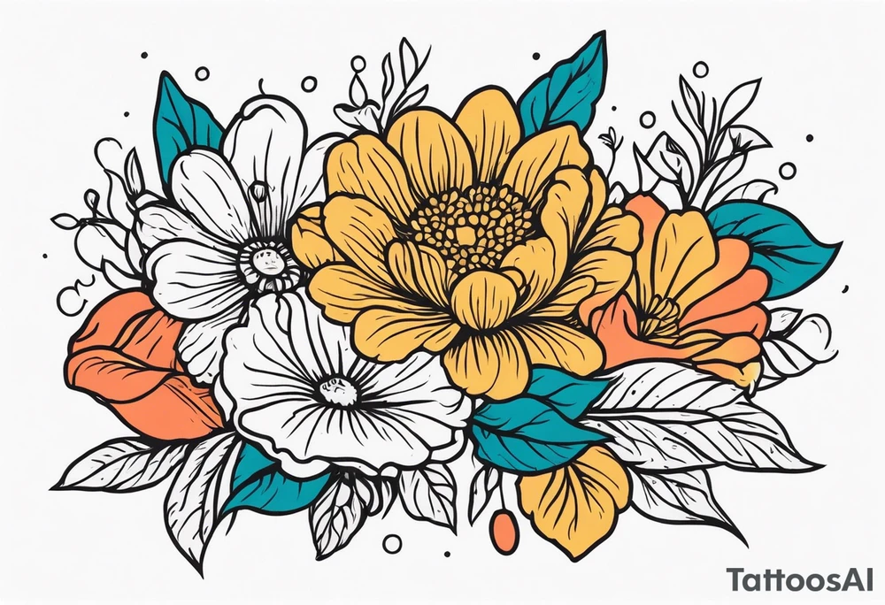 earth


vintage flowers
old school vintage simple traditional design 



bold color simple tattoo idea