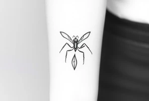 ant tattoo idea