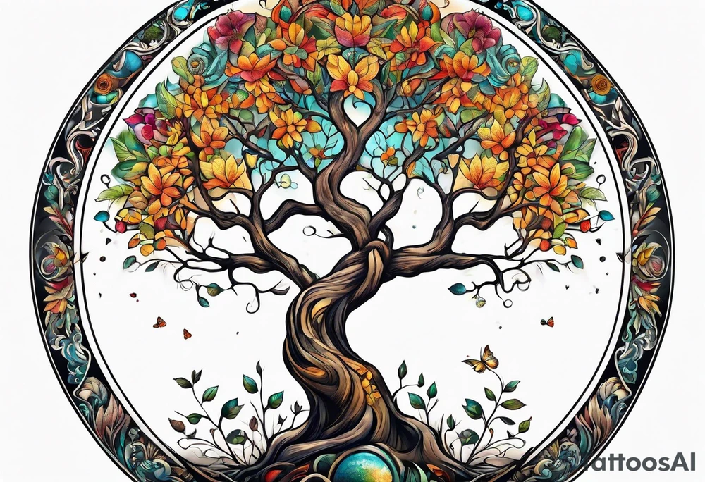 The tree of life, tattoo idea
