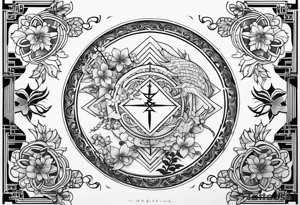 emani, sagittarius, faith, strong tattoo idea