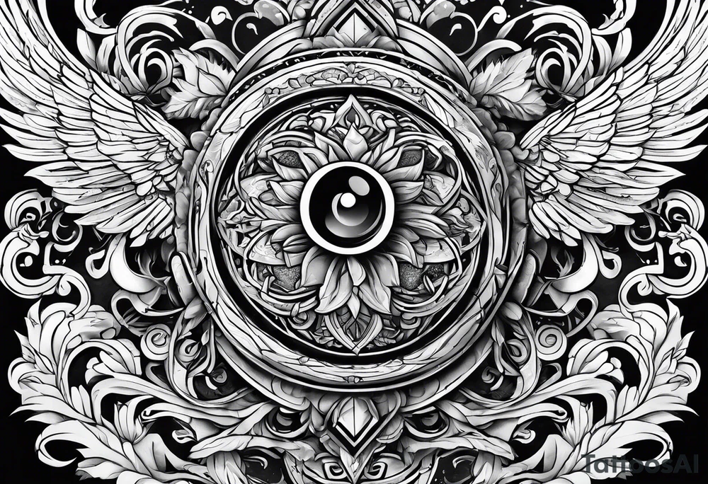 FEEL NO PAIN SHOW NO EMOTIONS tattoo idea