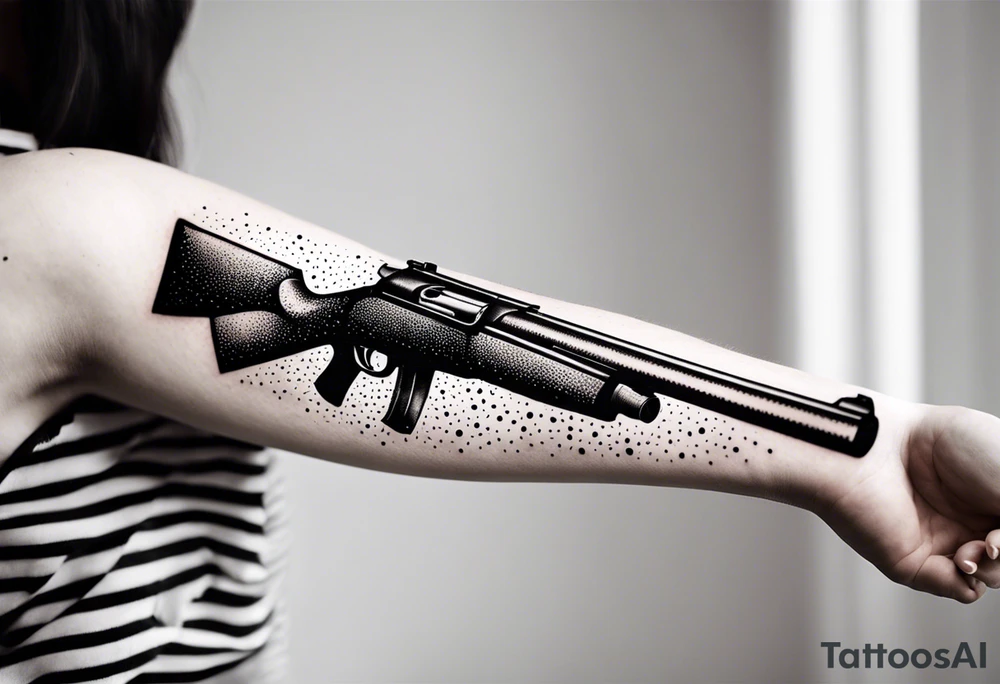 shotgun tattoo idea