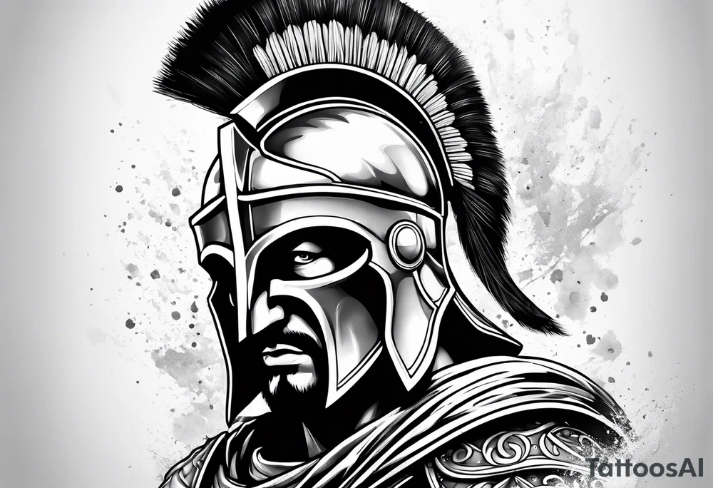 Spartan tattoo idea