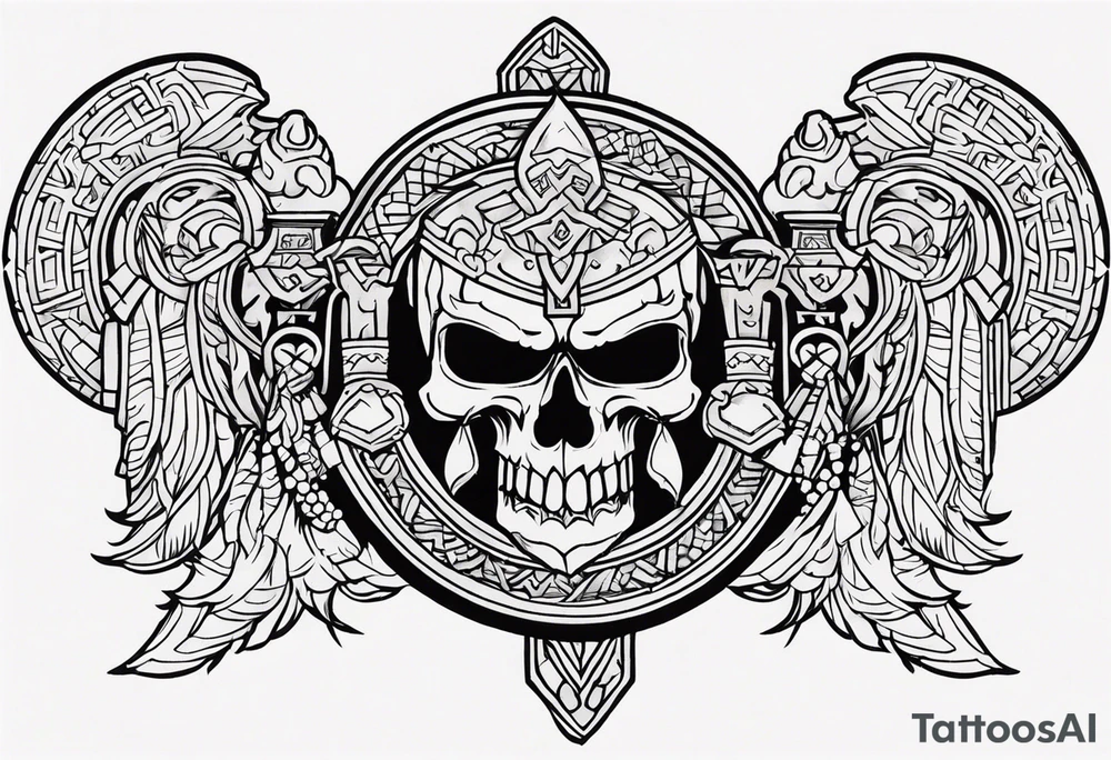 Valhalla tattoo idea
