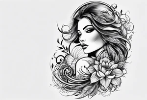 full sleeve tattoo canvas tattoo idea