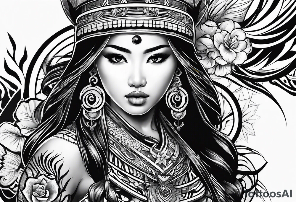 Vietnam tribal tattoo idea