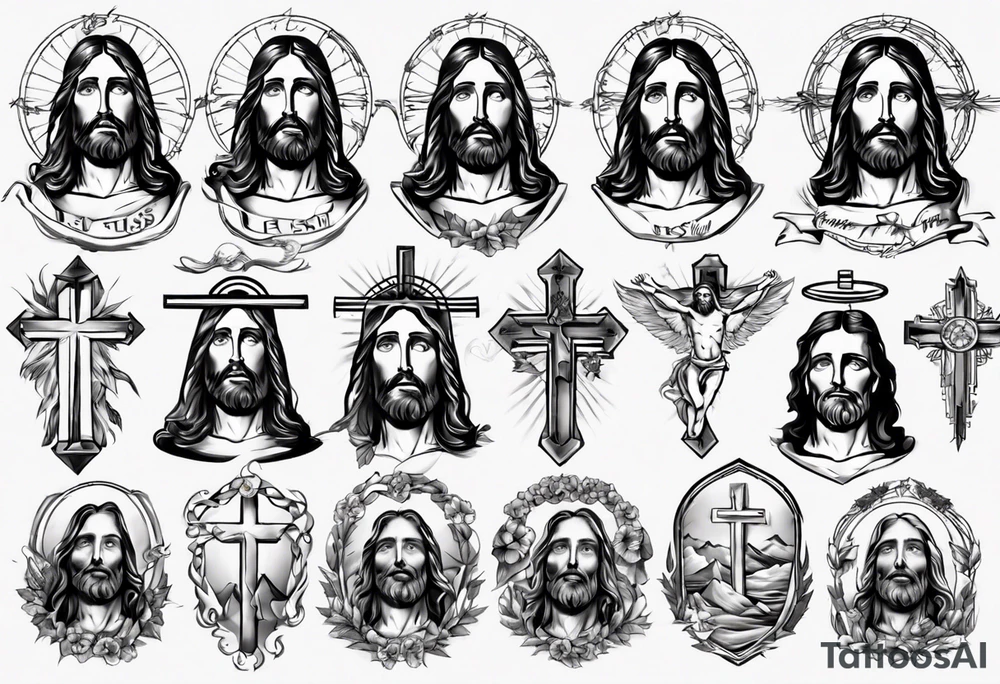 Jesus Christ tattoo idea